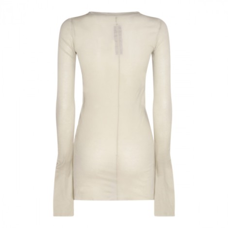 Rick Owens - Beige Cotton T-shirt