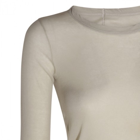 Rick Owens - Beige Cotton T-shirt