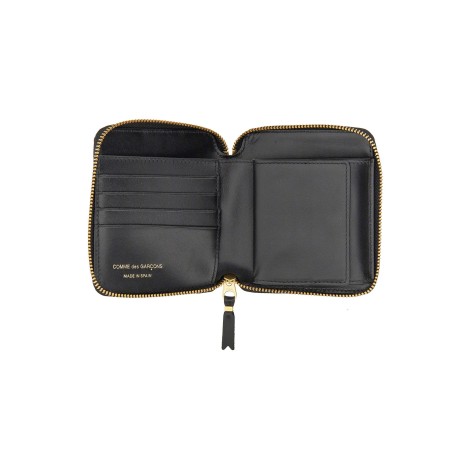 comme des garcons wallet wallet with zip