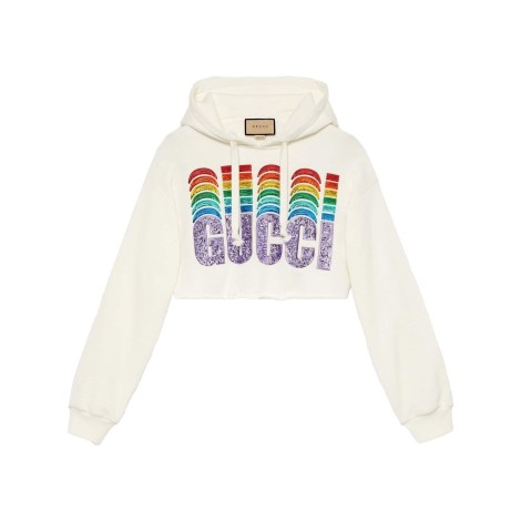 Gucci Cropped Hoodie