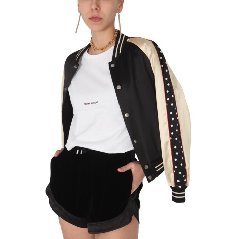 saint laurent crew neck t-shirt