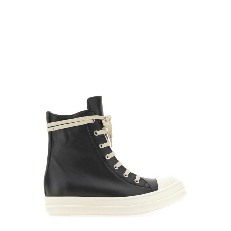 rick owens leather sneaker