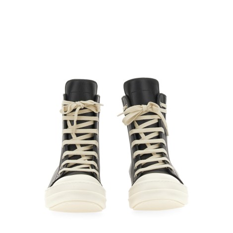 rick owens leather sneaker