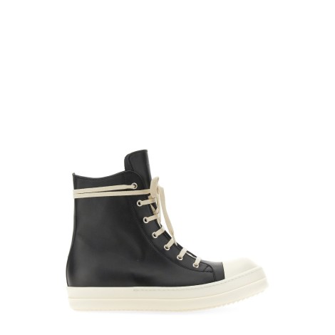 rick owens leather sneakers