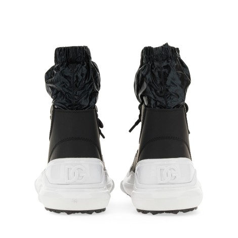 dolce & gabbana lace-up boot