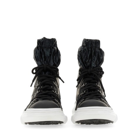 dolce & gabbana lace-up boot