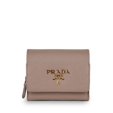 Prada Logo Lettering Wallet U