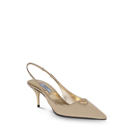 Prada Triangle Logo Pumps 40