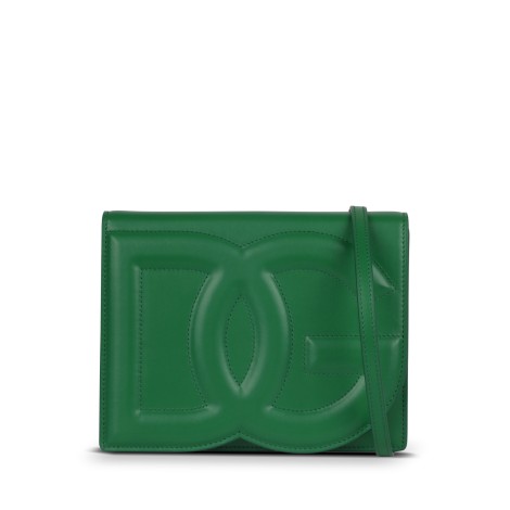Dolce & Gabbana 'DG Logo' Leather Shoulder Bag U