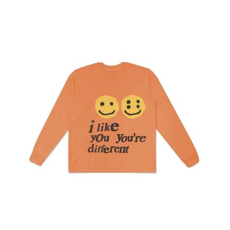 Cactus Plant Flea Market I Like You You're Different L/S Tee Orange