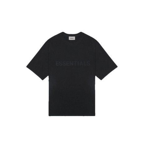 Fear of God Essentials Boxy T-Shirt Applique Logo Dark Slate/Stretch Limo/Black