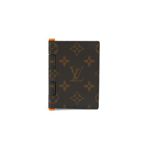 Louis Vuitton Pocket Organizer Monogram Solar Ray Orange Brown