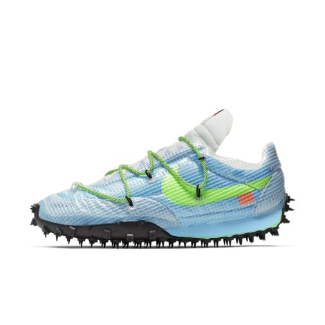 Nike Waffle Racer Off-White Vivid Sky (W)