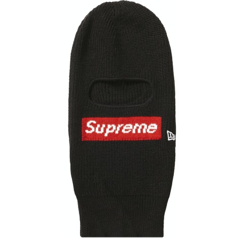 Supreme New Era Box Logo Balaclava Black