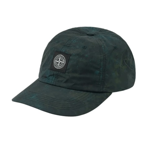 Supreme Stone Island Nylon 6-Panel Dark Teal