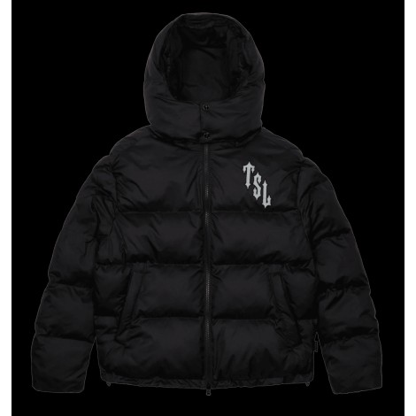 Trapstar Shooters Hooded Puffer Black/Reflective