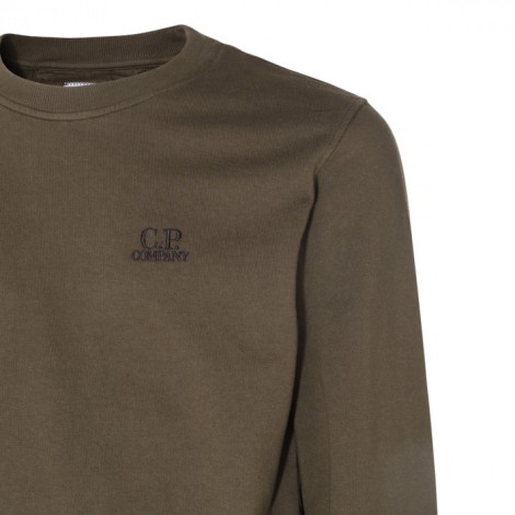 Cp Company - Military Green Cotton Sweatshirt