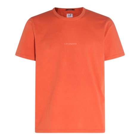 Cp Company - Orange Cotton T-shirt