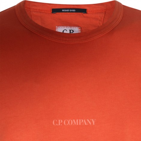 Cp Company - Orange Cotton T-shirt