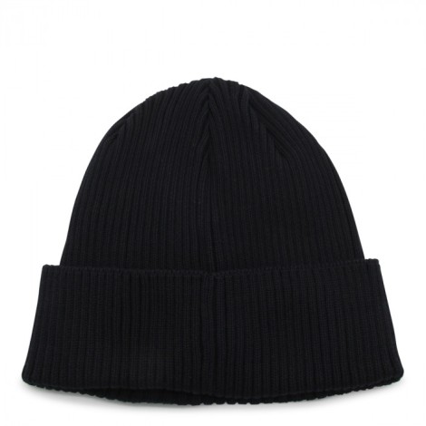 Cp Company - Navy Blue Cotton Beanie