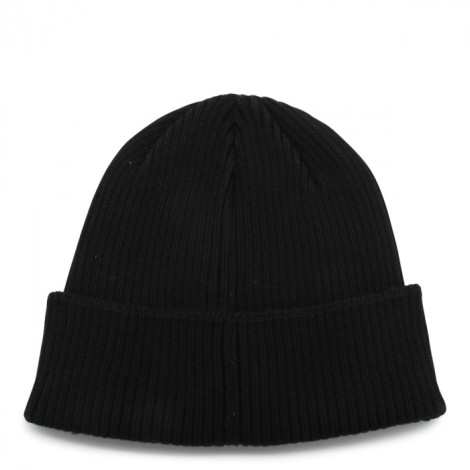 Cp Company - Black Cotton Goggles Beanie