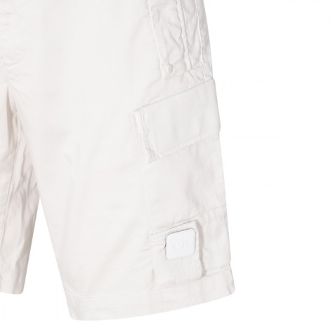 Cp Company - White Cotton Shorts