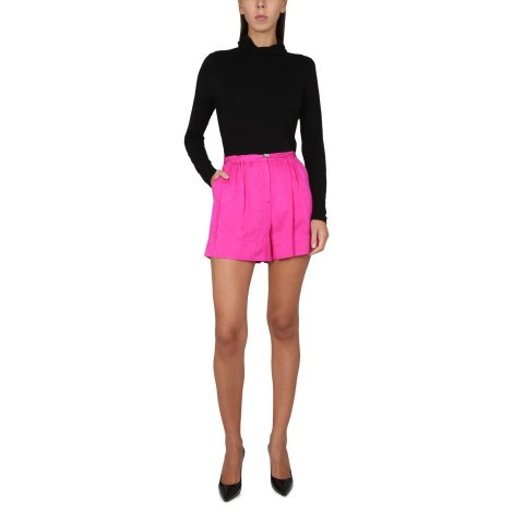 boutique moschino viscose shorts
