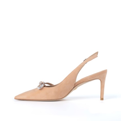 Slingback scamosciata ginger