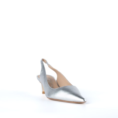 Slingback argento
