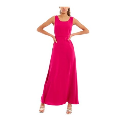 Gonna di P.a.r.o.s.h., da donna, colore fucsia. Modello midi a portafoglio, caratterizzato da dettaglio fiocco laterale. Vestibilità regolare. 