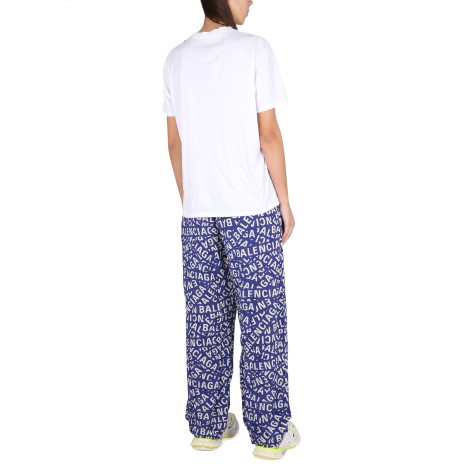 balenciaga pants with logo