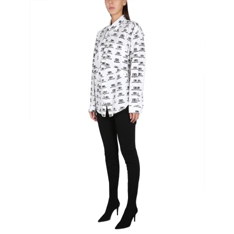 balenciaga shirt swing hand drawn bb icon