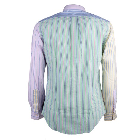 Camicia Oxford a righe pastello