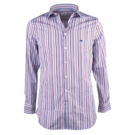 Camicia in cotone multicolor