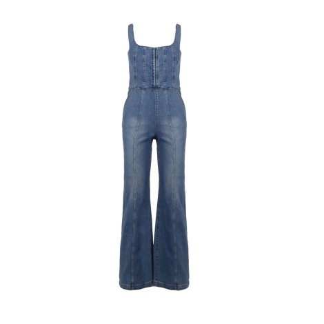 Alice Olivia 'Chels' Corset Style Sleeveless Jumpsuit 27