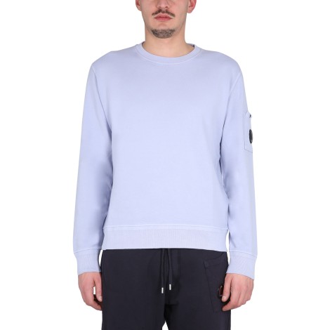 c.p. company sweatshirt with logo