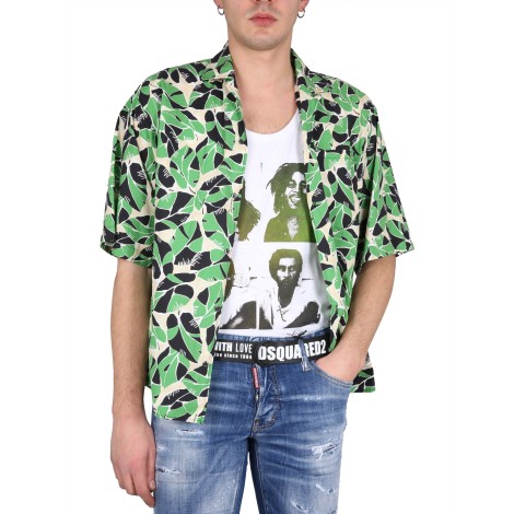 dsquared top with print