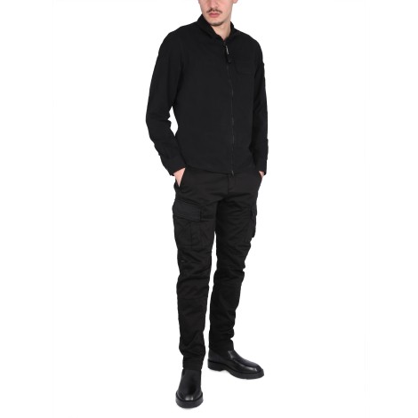 c.p. company gabardine shirt jacket
