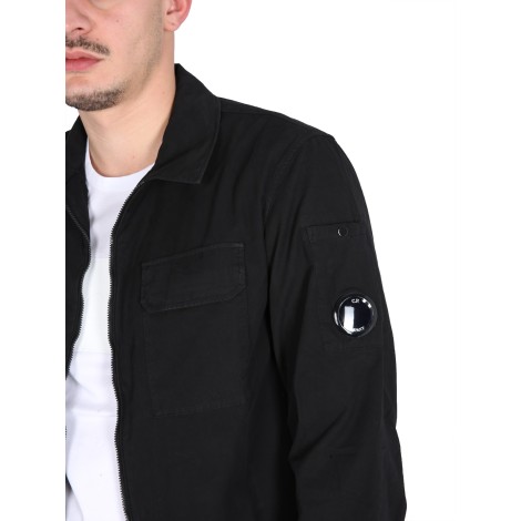 c.p. company gabardine shirt jacket