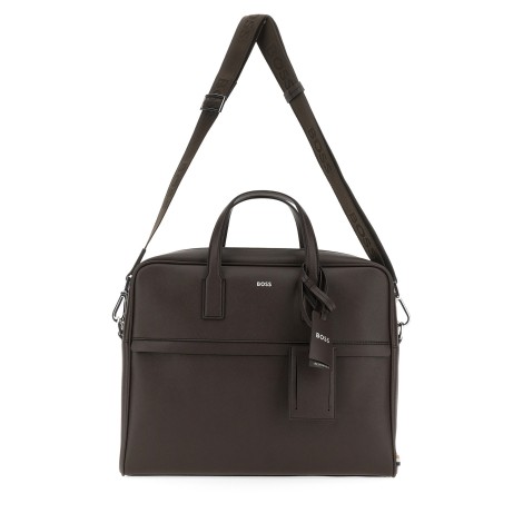 boss document bag with logo
