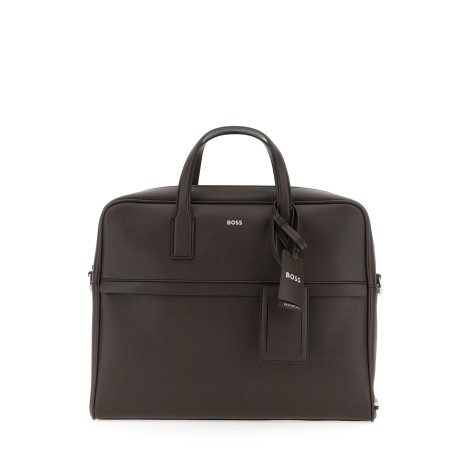 boss document bag with logo