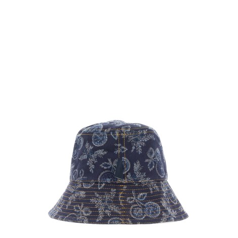 etro paisley bucket hat