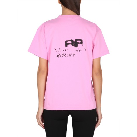 balenciaga t-shirt hand drawn bb icon