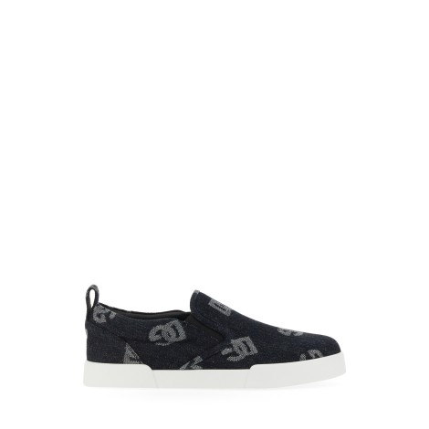 dolce & gabbana portofino slip-on sneaker