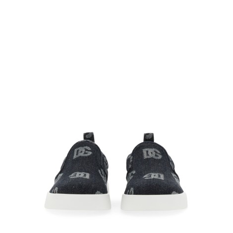 dolce & gabbana portofino slip-on sneaker