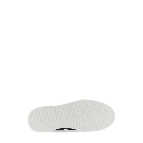 dolce & gabbana portofino slip-on sneaker
