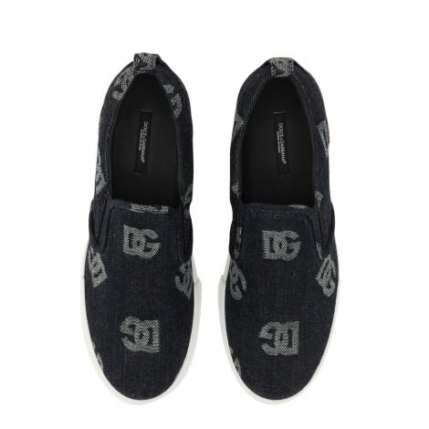 dolce & gabbana portofino slip-on sneaker