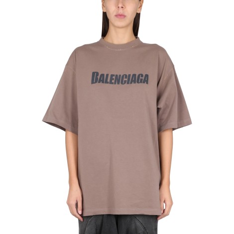 balenciaga t-shirt caps boxy fit