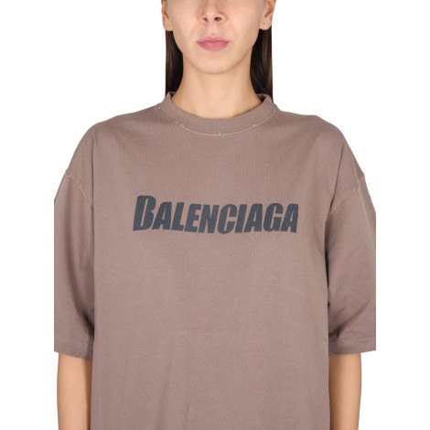 balenciaga t-shirt caps boxy fit