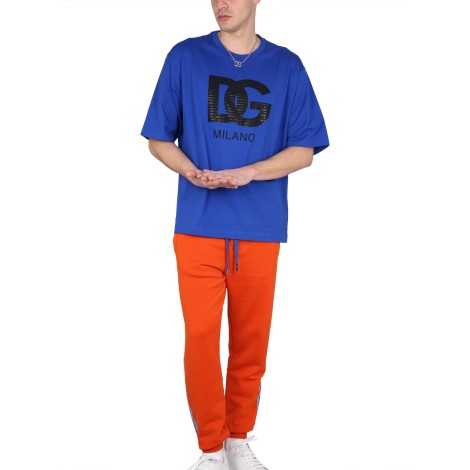 dolce & gabbana pants with logoed band